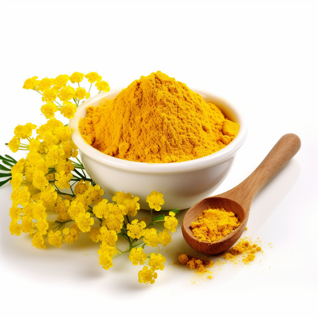 Yellow-brown Achillea Millefolia Extract