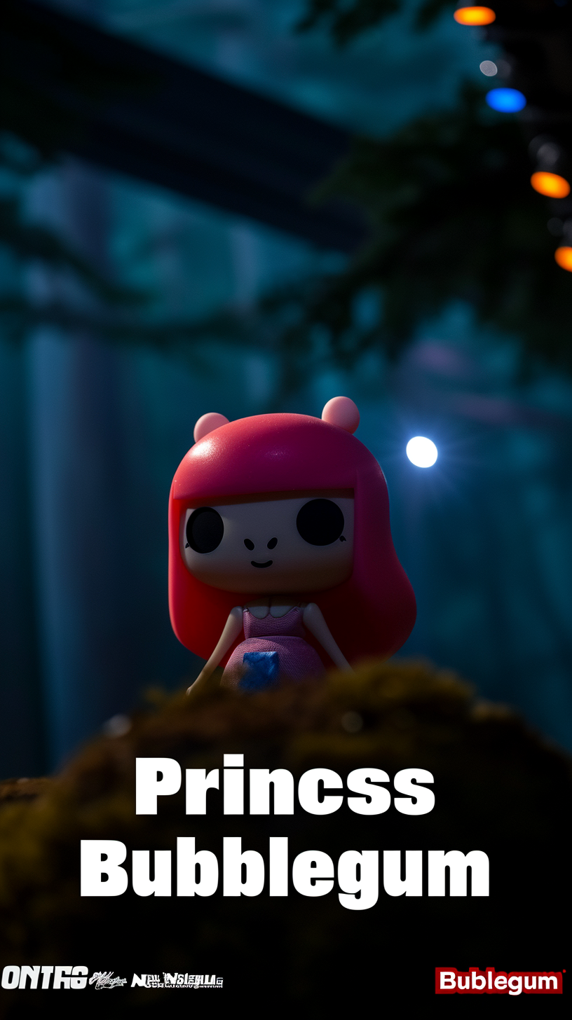 Princess Bubblegum Biopic Adventure Time Poster