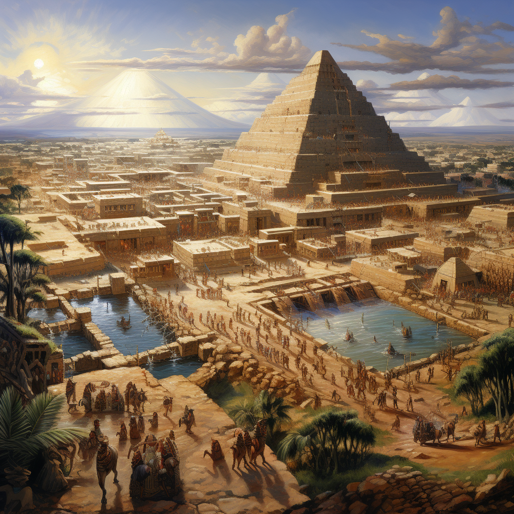 Historical urban dwellings in ancient civilization