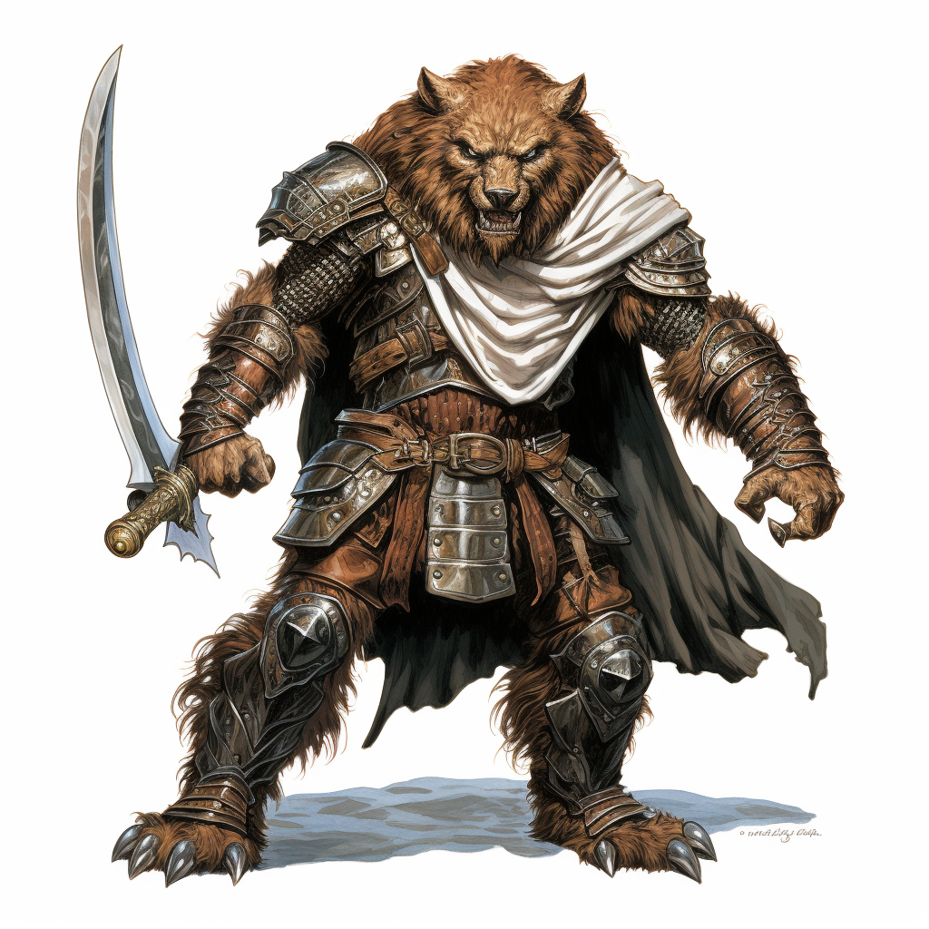 Detailed Dark Fantasy RPG Creature