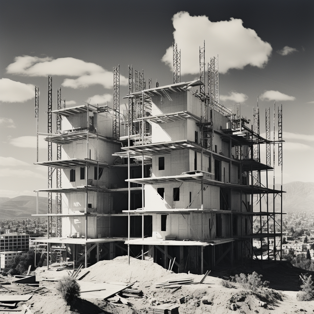 Ansel Adams-inspired Unfinished Condos Photo