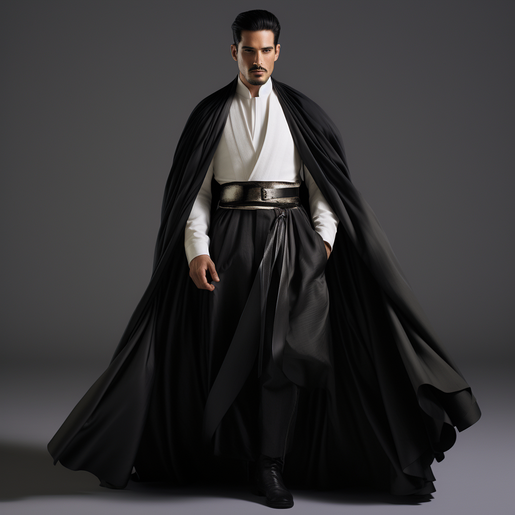 Elegant Armani Saudi Bisht Outfit