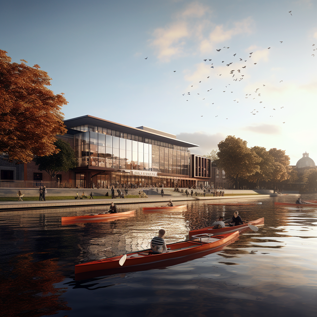 Modern rowing unisuit design for Arts London