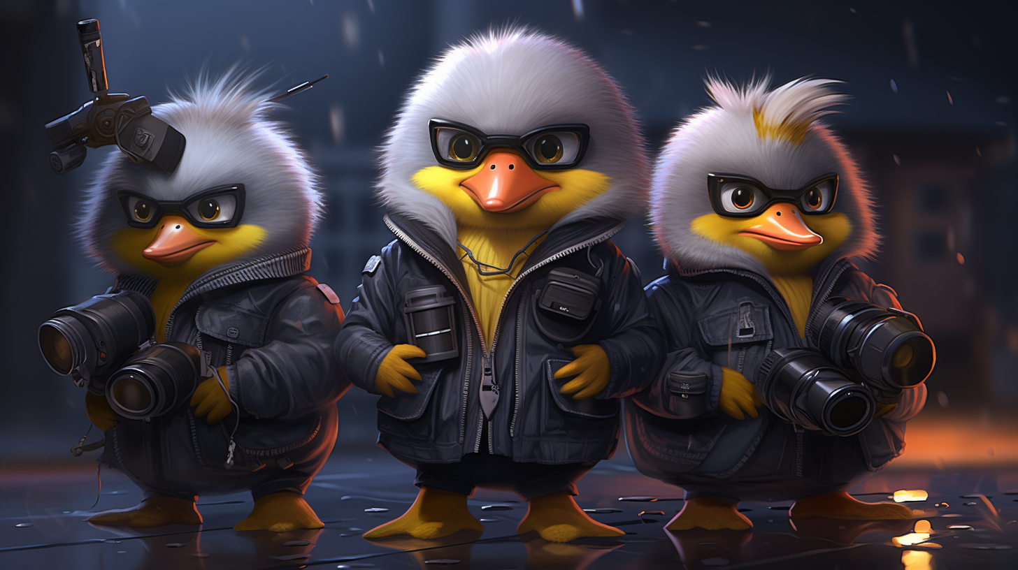 Three Baby Geese in Overwatch 2 Skins