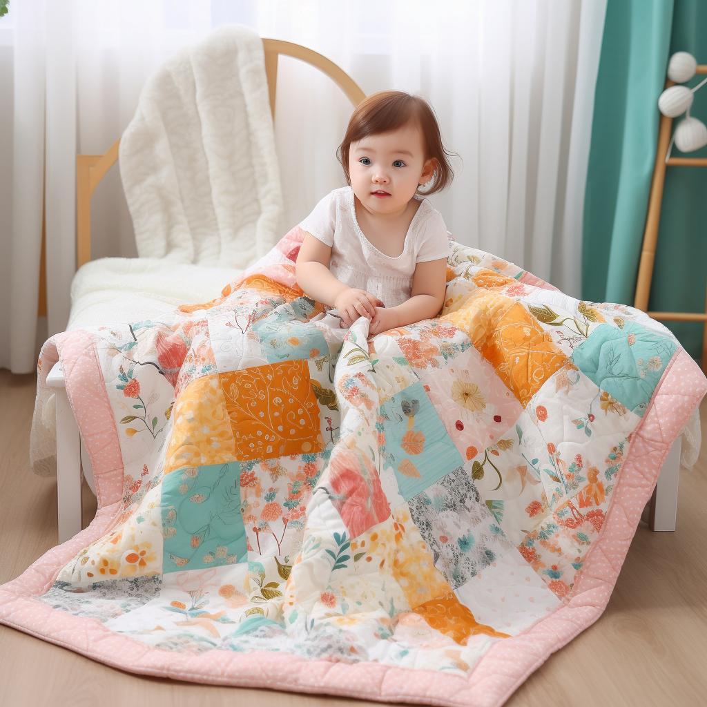 Soft and Breathable Baby Gauze Quilt