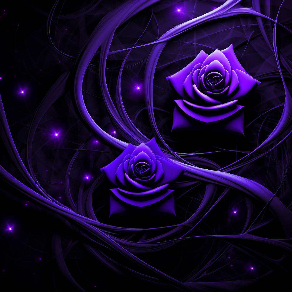 Vibrant black and purple background title NKR21