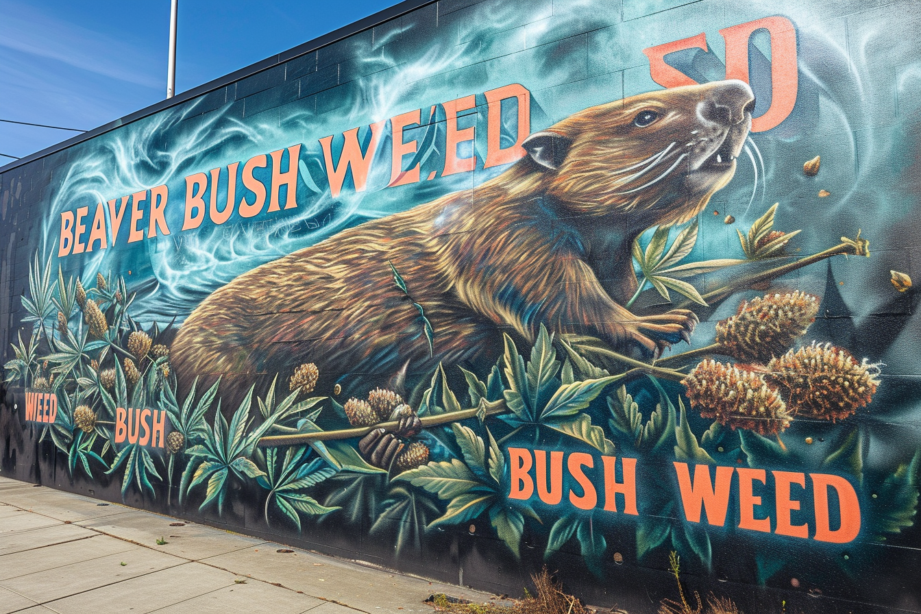 Beaver Bush Weed Poster Image