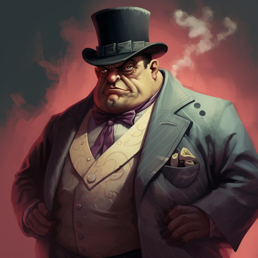 Big Blob Mobster Villain Image