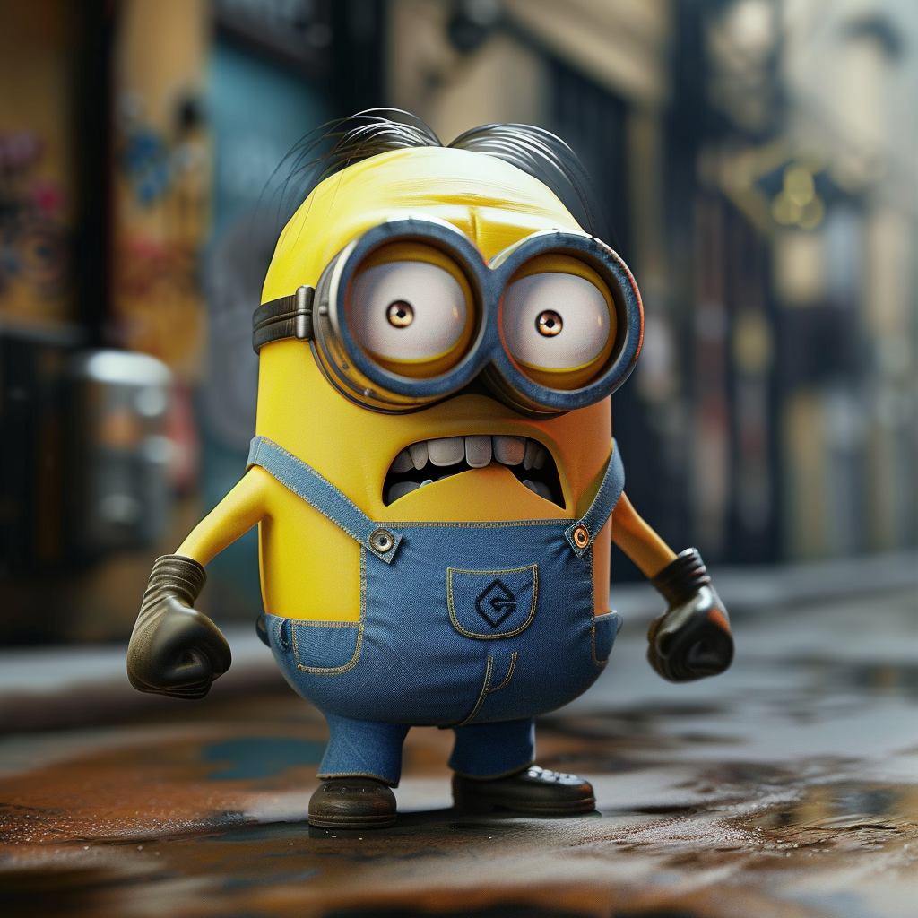 Big Muscular Angry Dangerous Minion