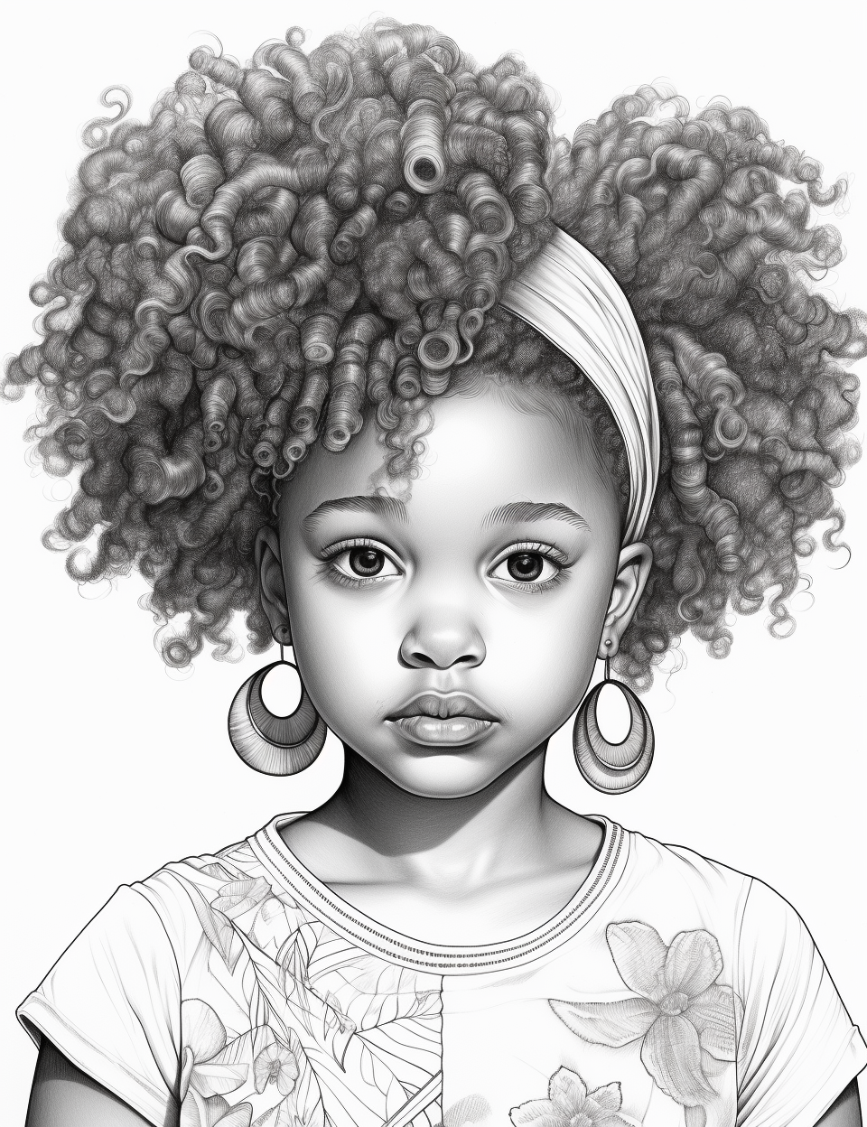 Black Kids Coloring Pages