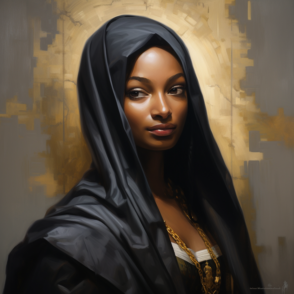 Black Mona Lisa: Unconventional Artwork