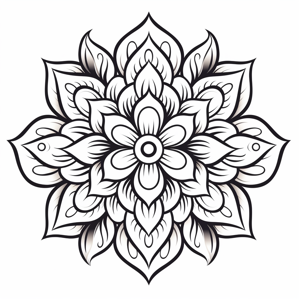 Adult Coloring Book Mindfulness Zen Designs