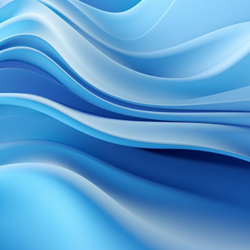 Blue background with simple lines and realistic contours