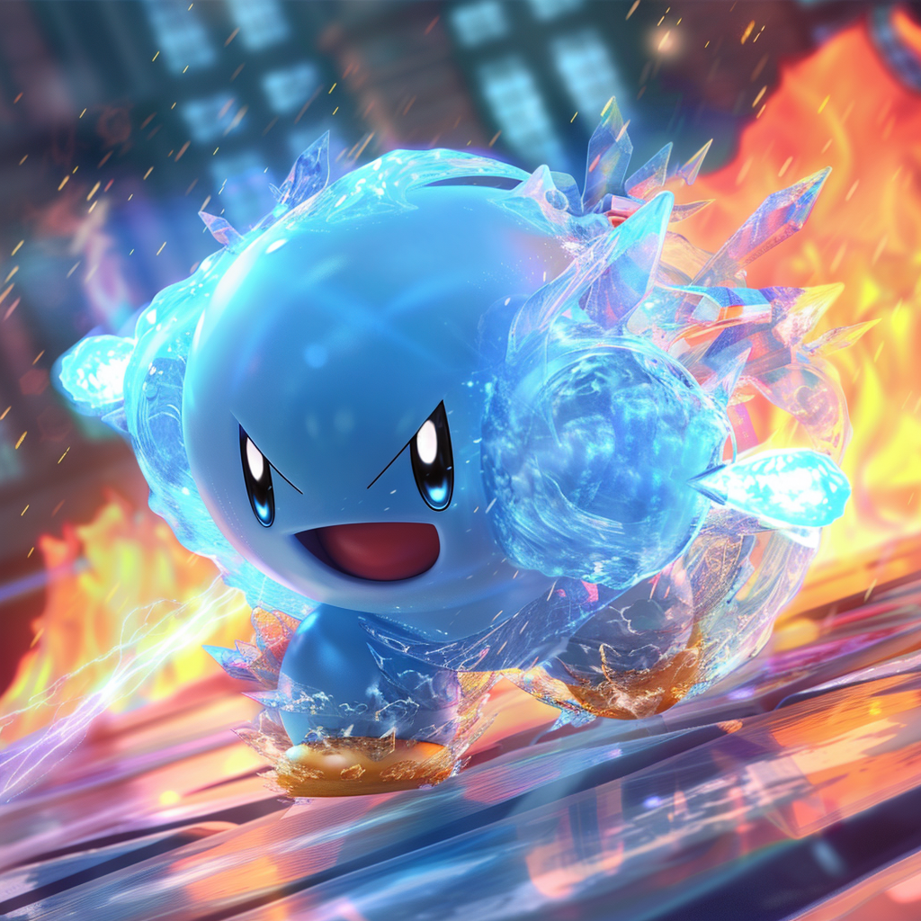 Blue Kirby Ice Abilities