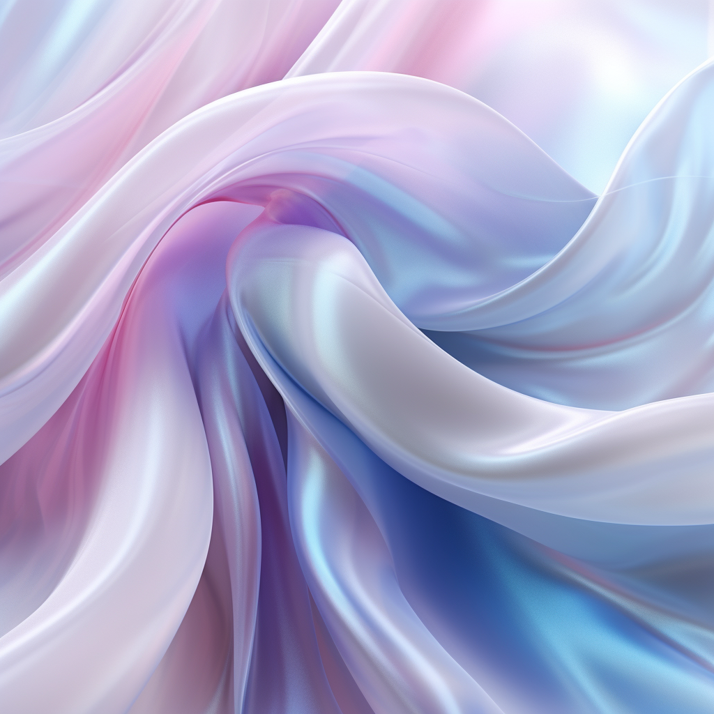 Abstract blue and purple ethereal illustration