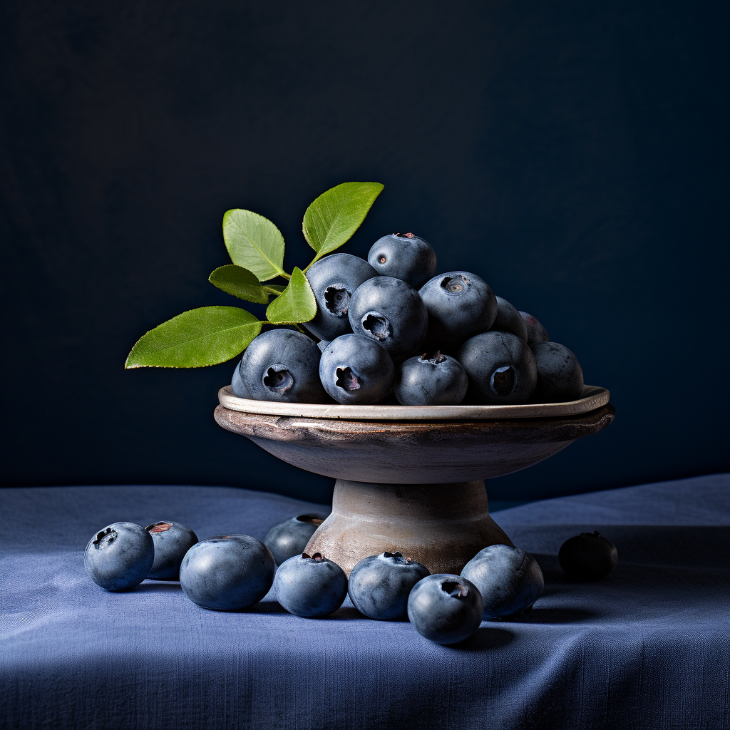 Blueberries for product composition