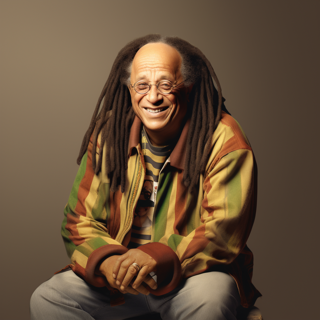 Bob Marley as George Costanza photo