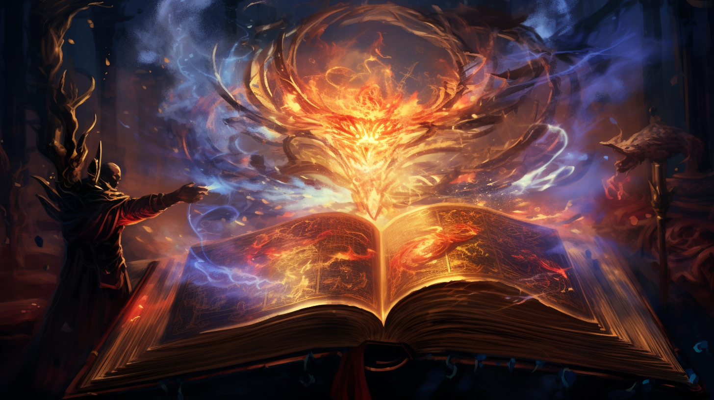 Book of Magic Transporting to Different Worlds