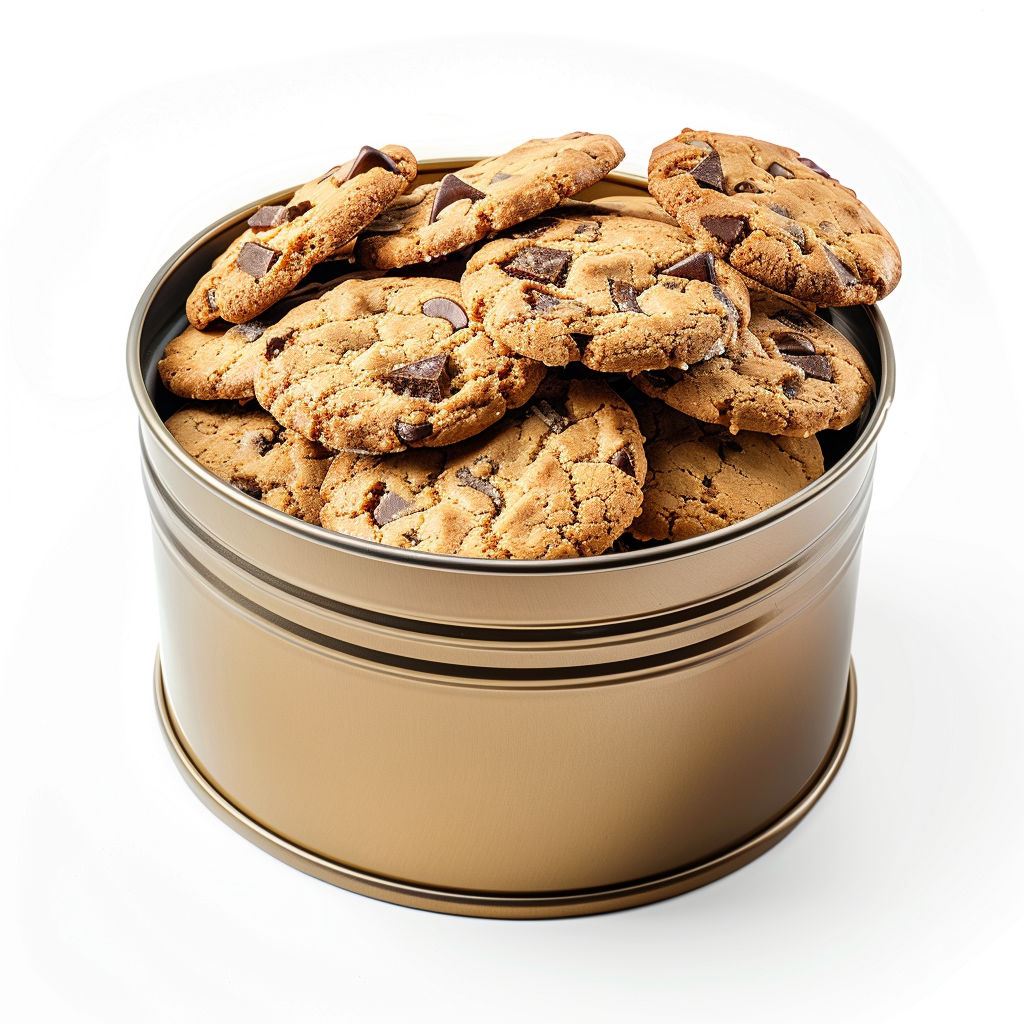 Branded Cookies Tin Supermarket