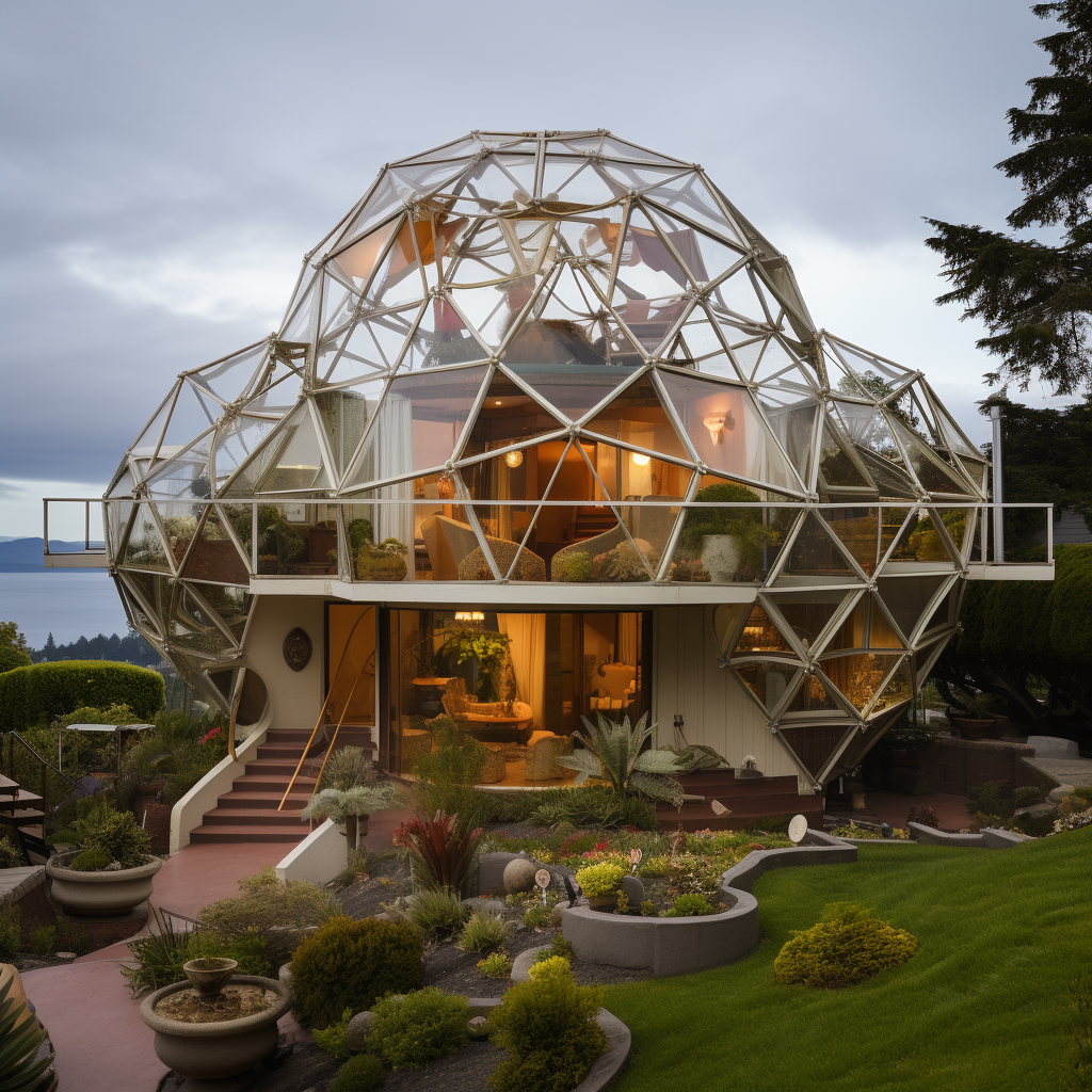 Unique Buckminster Fuller House Design