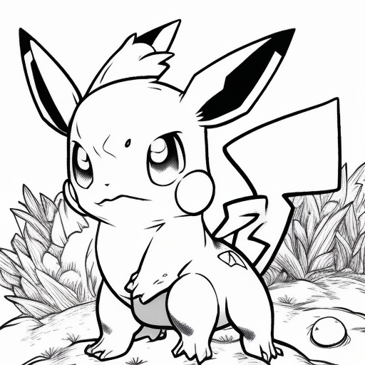 Pokemon Coloring Pages for Kids