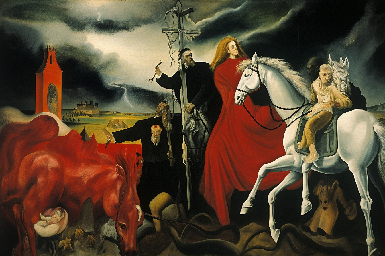 Powerful depiction of Calvary by Otto Dix