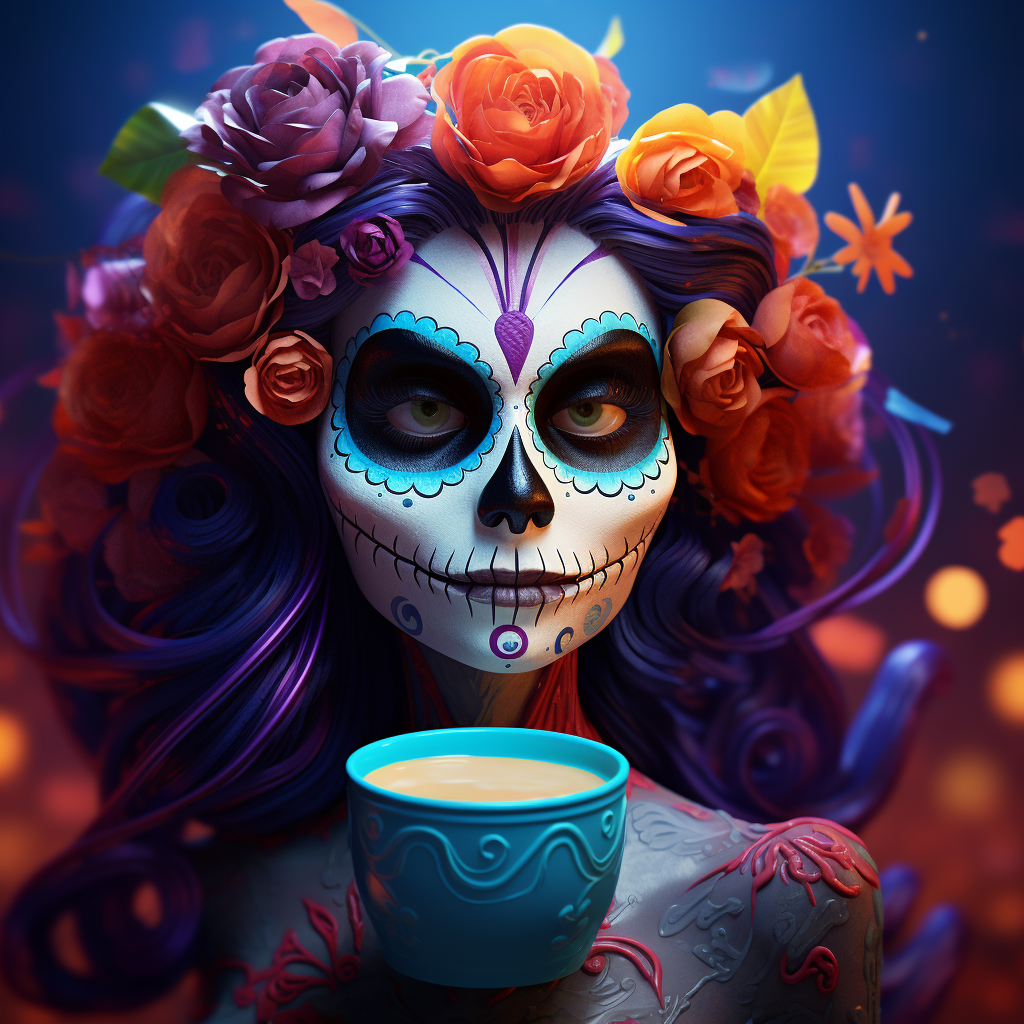 Catrina enjoying a coffee  ?☕️