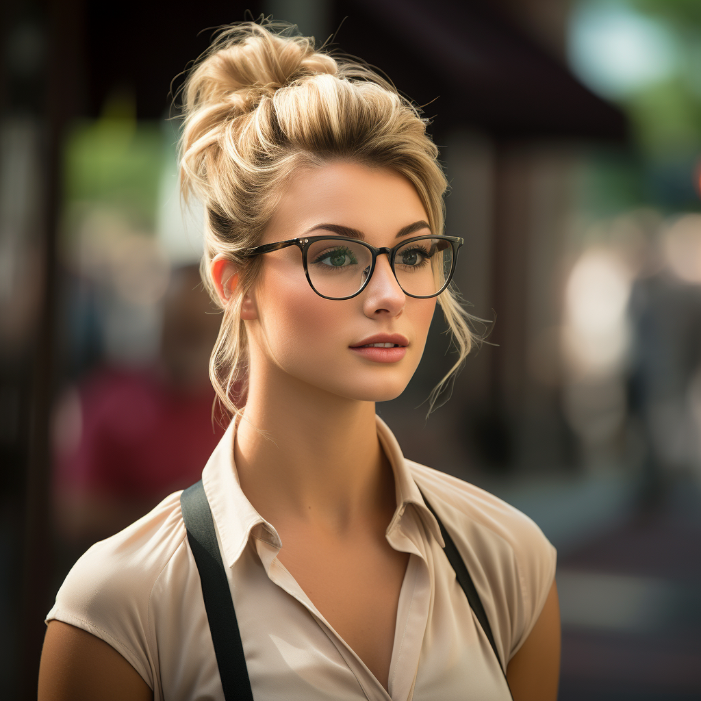 Chelsea Kane Claire Kent Glasses Ponytail 1978 Movie