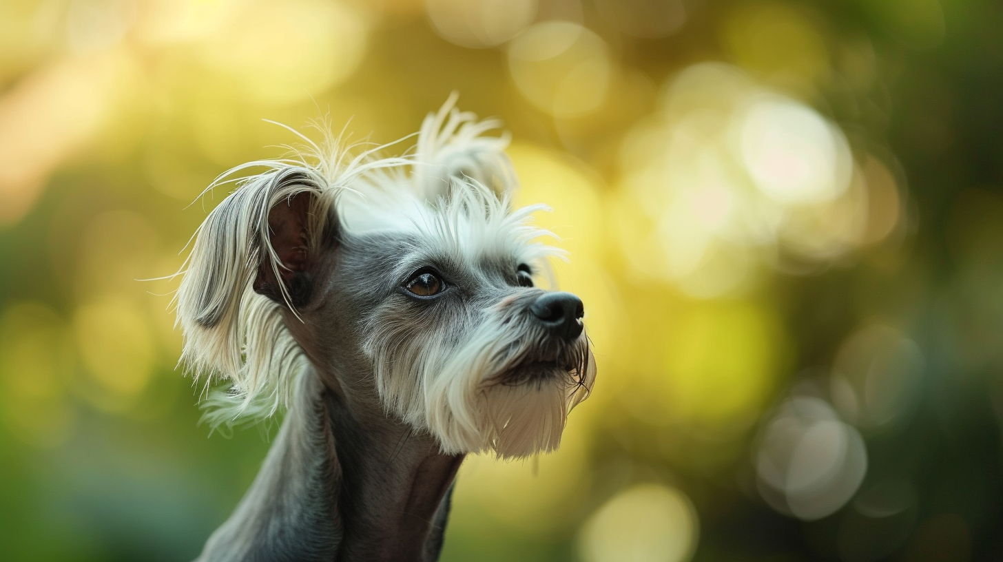 Chinese Crested Dog in Bali