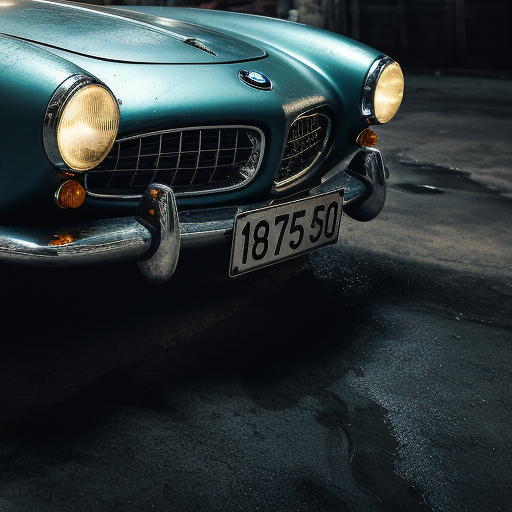 Classic BMW 507 Cyberpunk Version