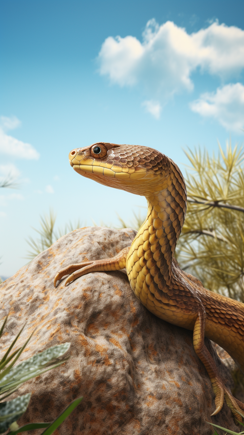 Realistic Coastal Taipan in 4K