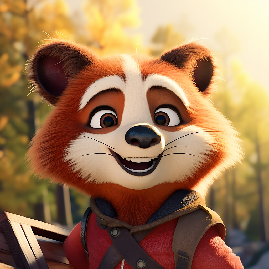 Cochise Dai, the brave red panda