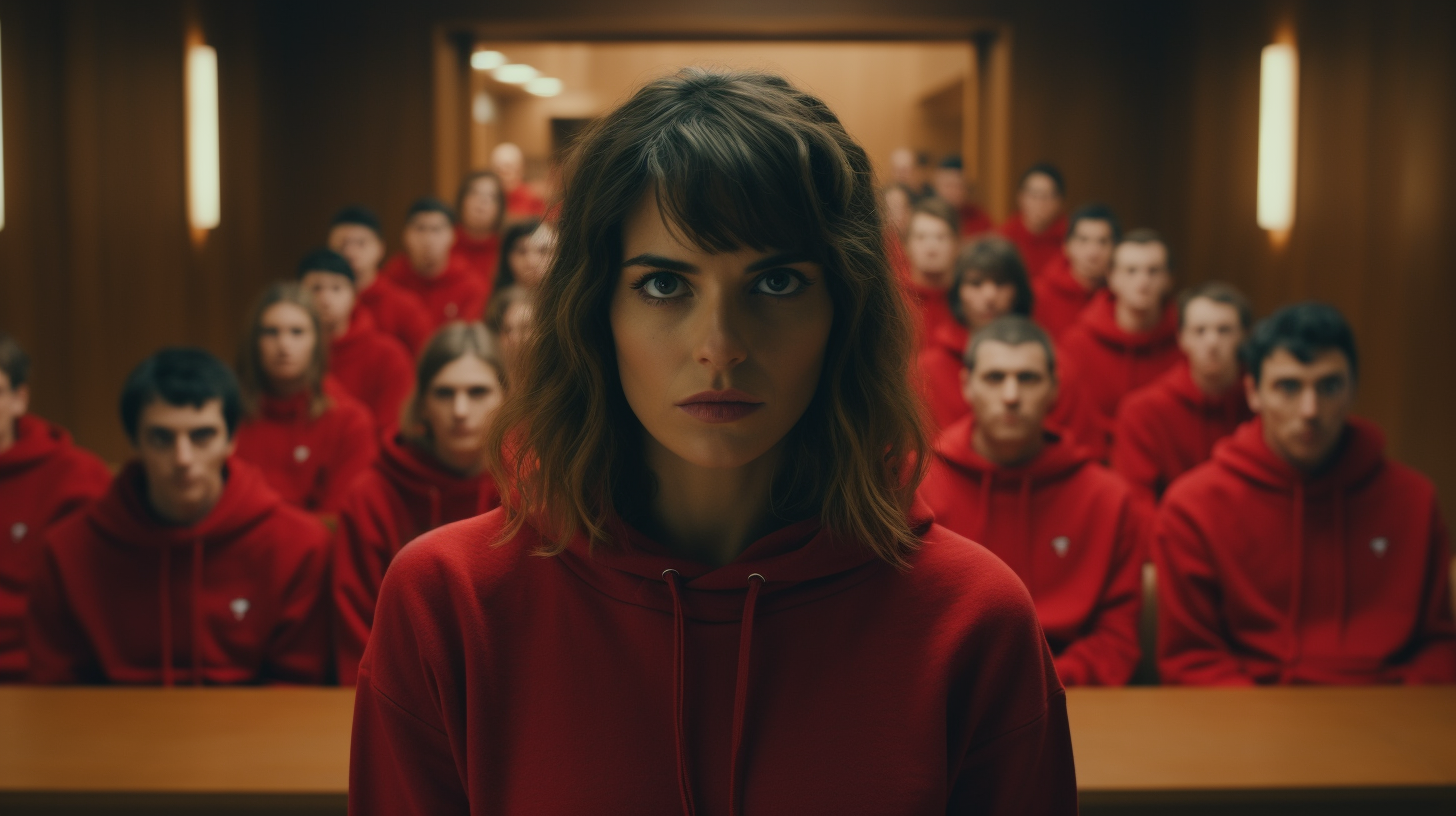 Samantha in money heist at golf club