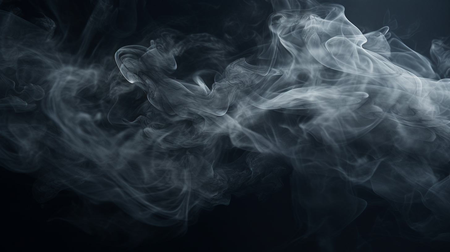 Vibrant comic smoke effects in motion