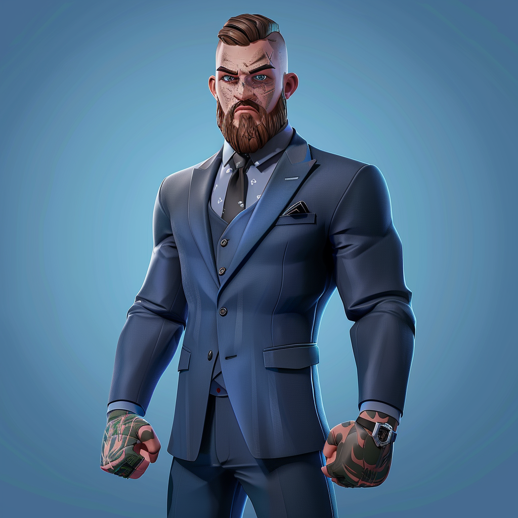 Conor McGregor Fortnite Skin Suit