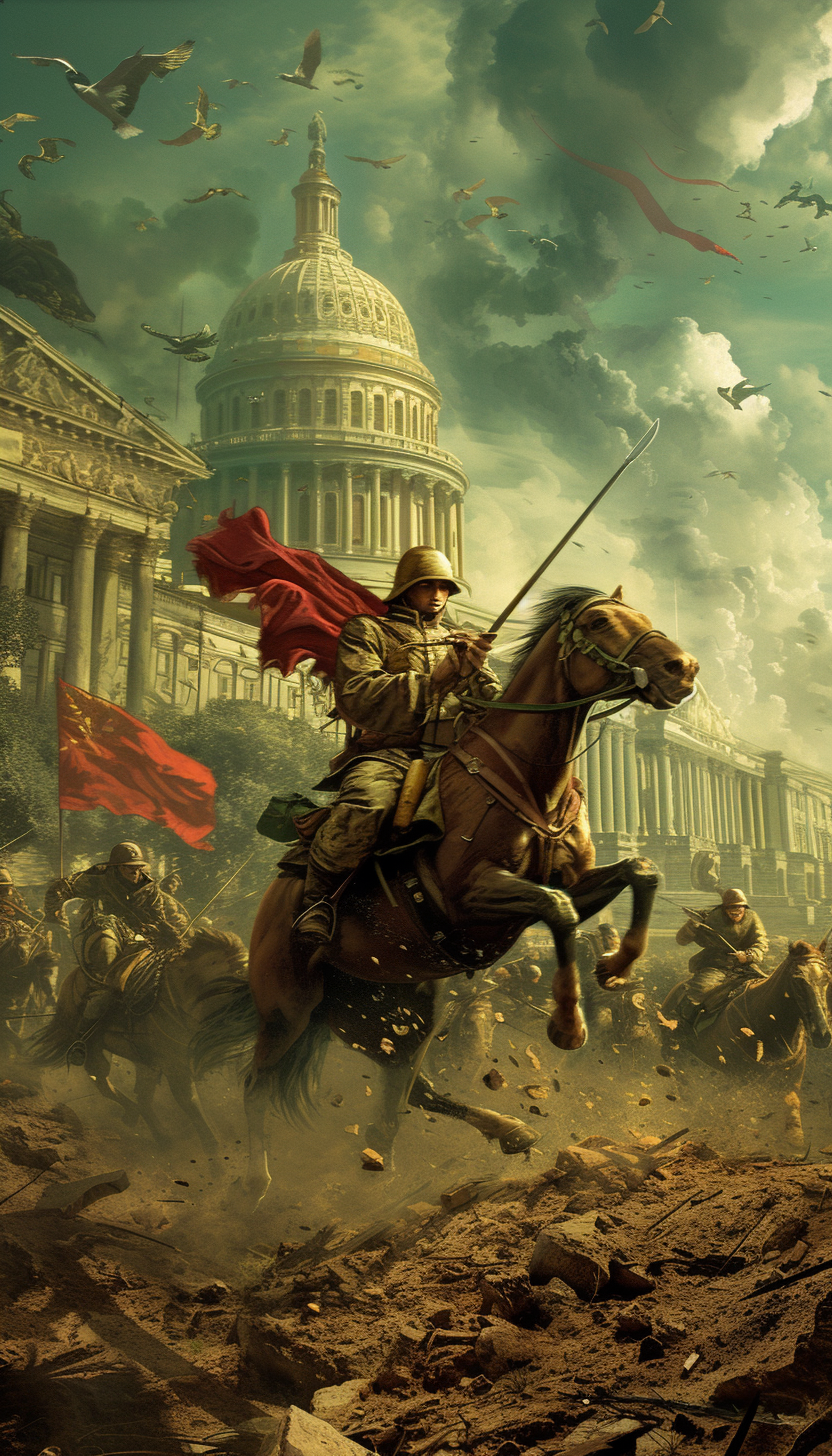 Cossack assault on the Capitol