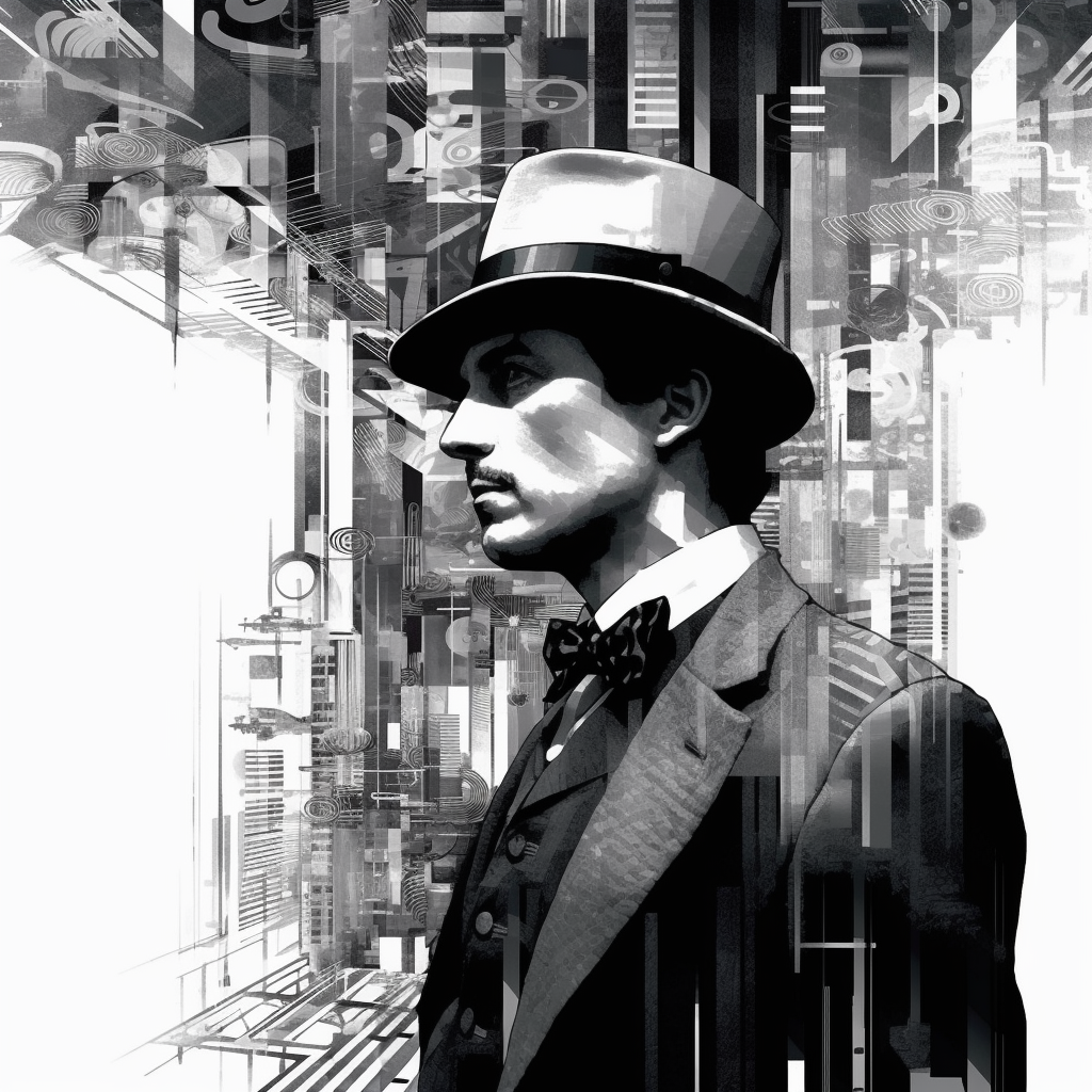 Futuristic Cyberpunk City Chaplin Image