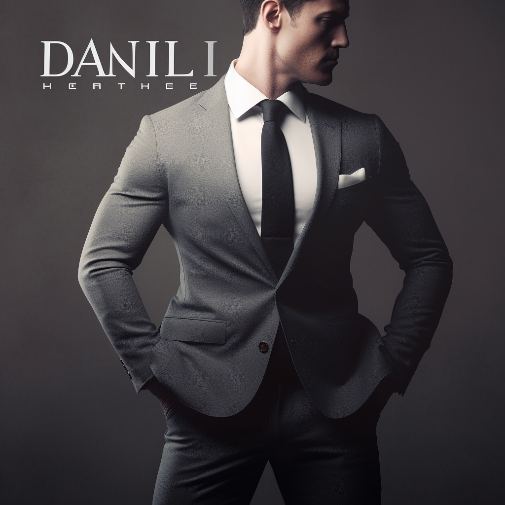 Daniel Fit brand logo design