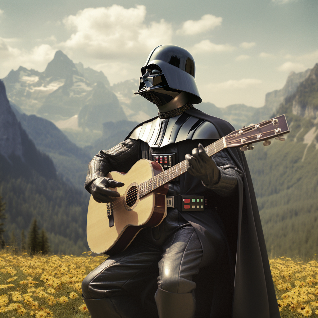 Darth Vader in The Sound Of Music