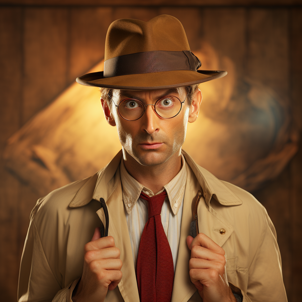 Young David Tennant as Inspector Gadget