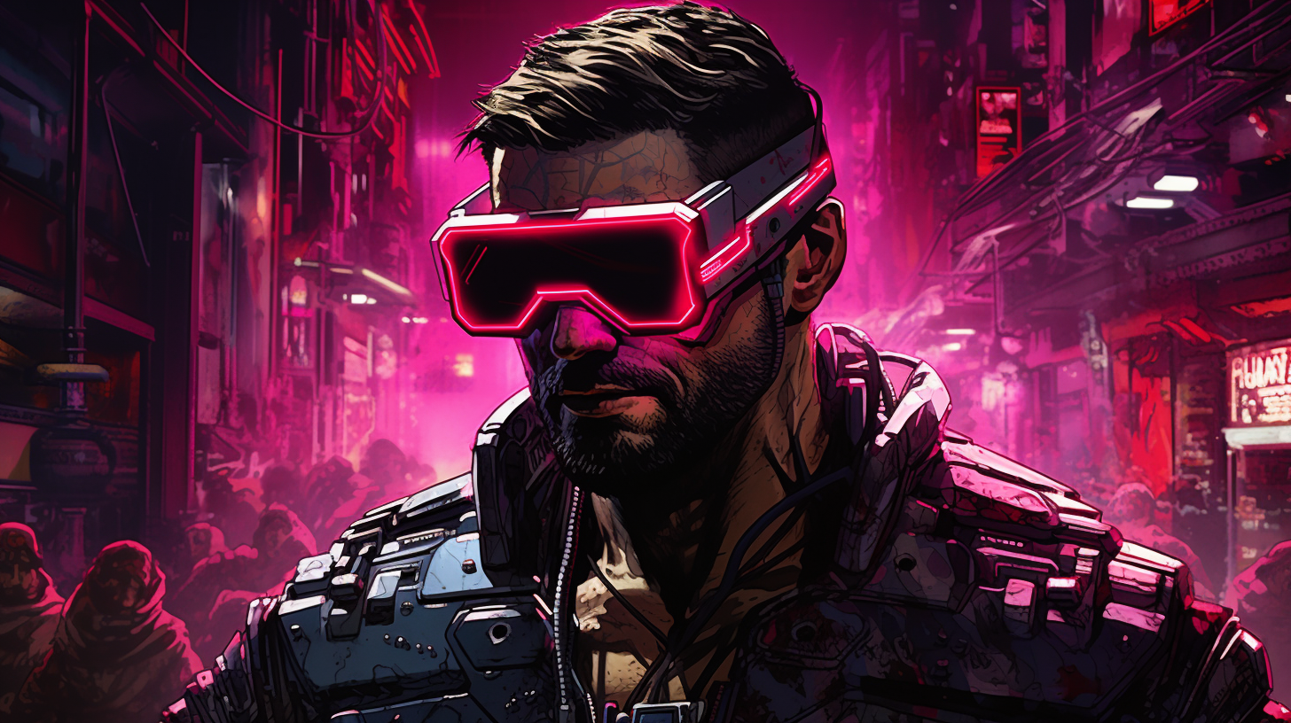 DC Comix Characters in Cyberpunk