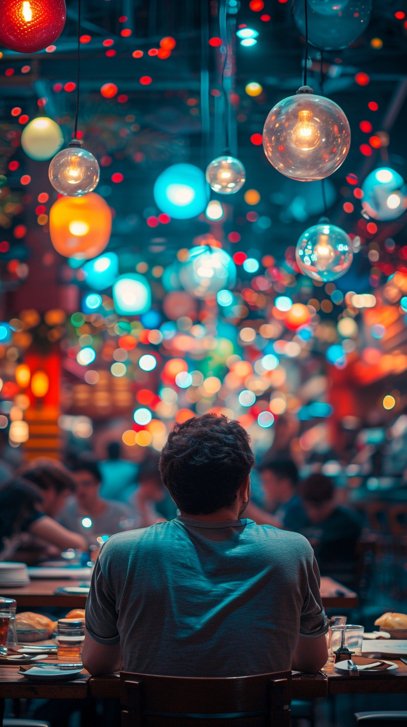 Diner overwhelmed by menu options