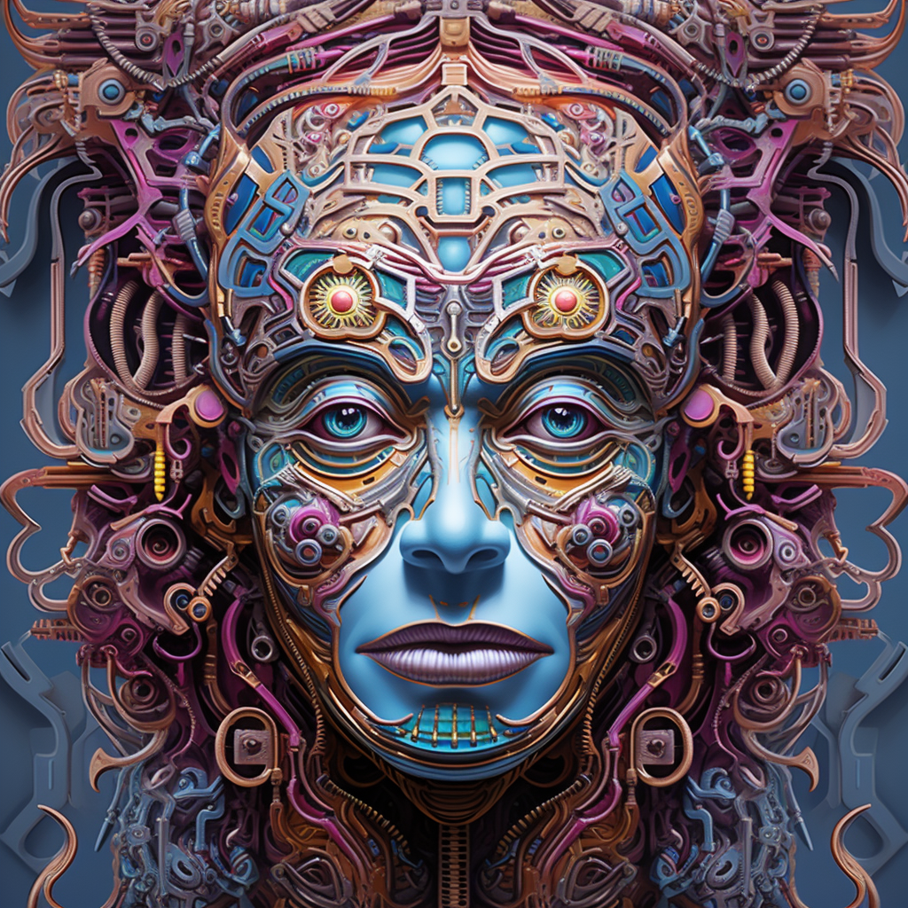 DMT Robot Face Image