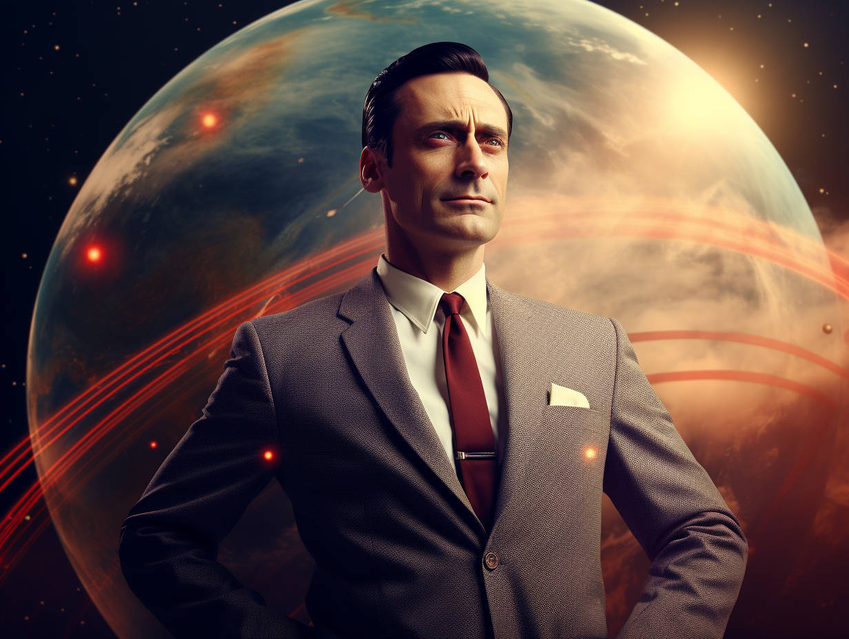 Don Draper in outer space