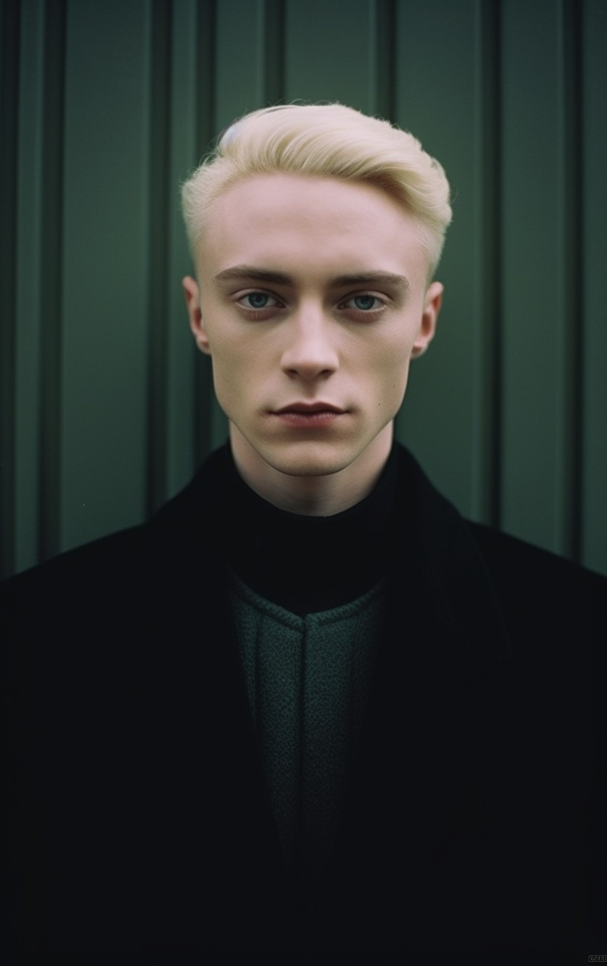 Realistic Draco Malfoy photography