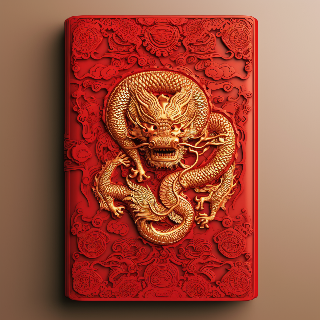 Dragon Year Red Pocket Design