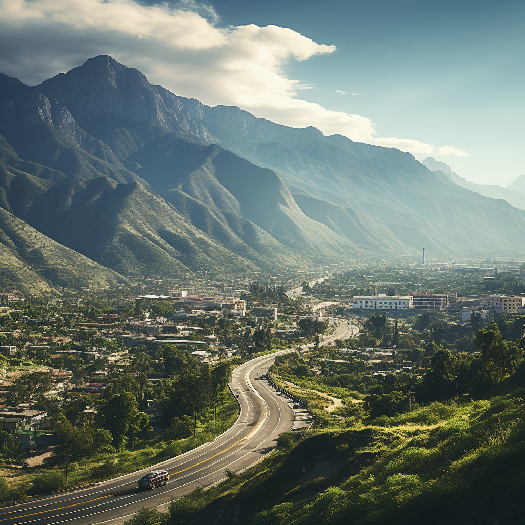 View of Monterrey Mountains  ?