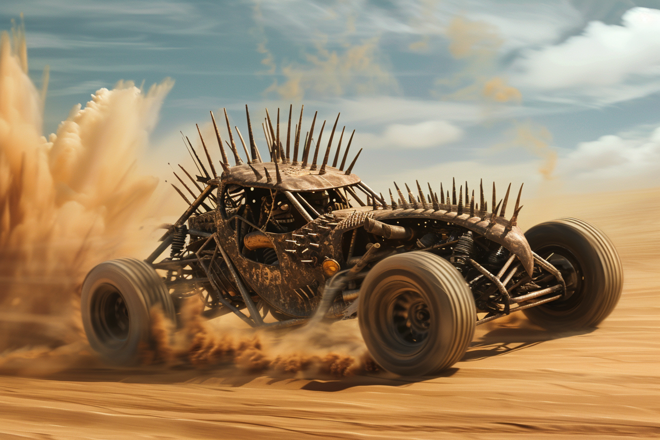 Mad Max Dune Buggy Desert