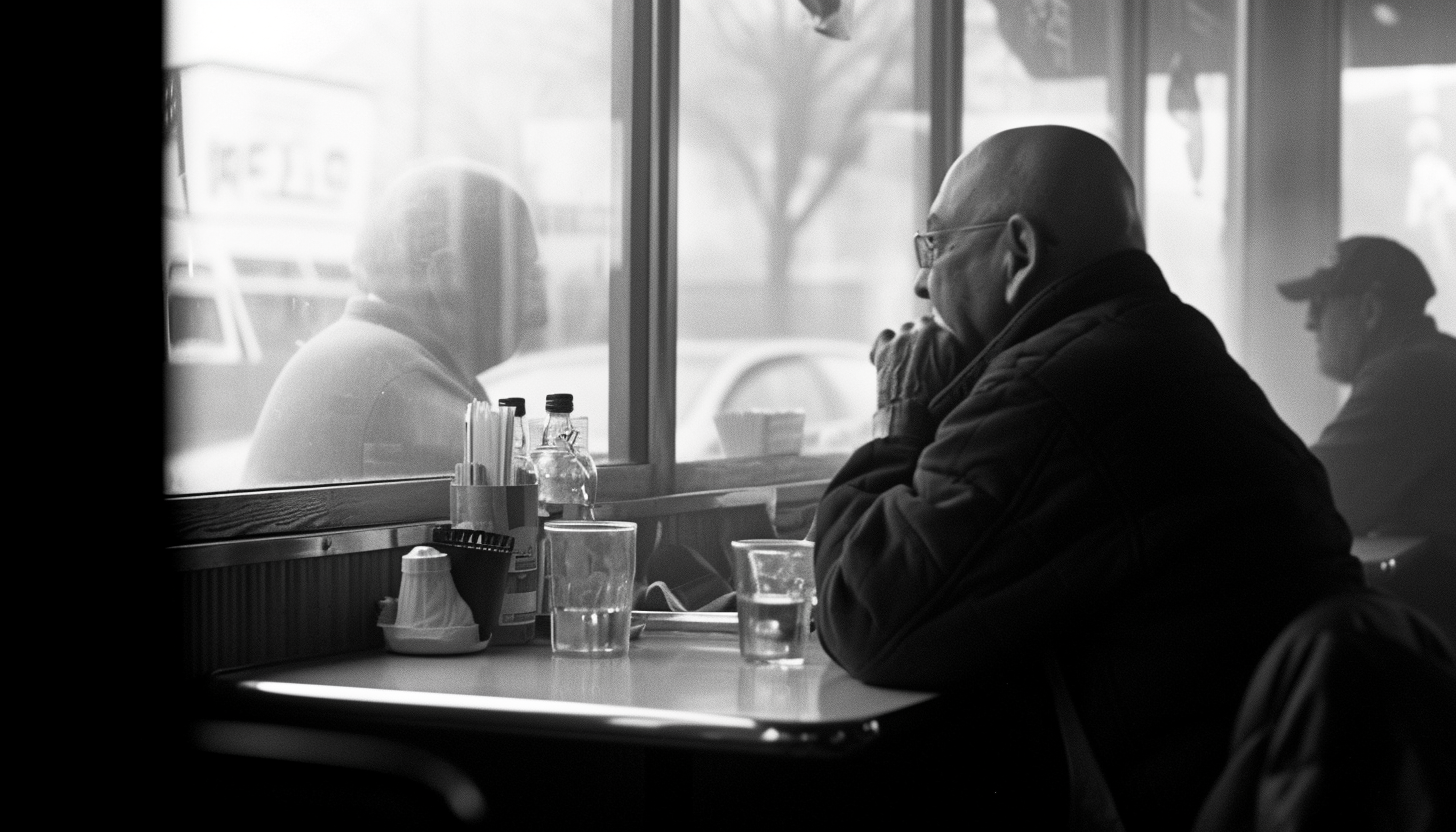 Edward Meechum Diner Conversation Unseen Visitors