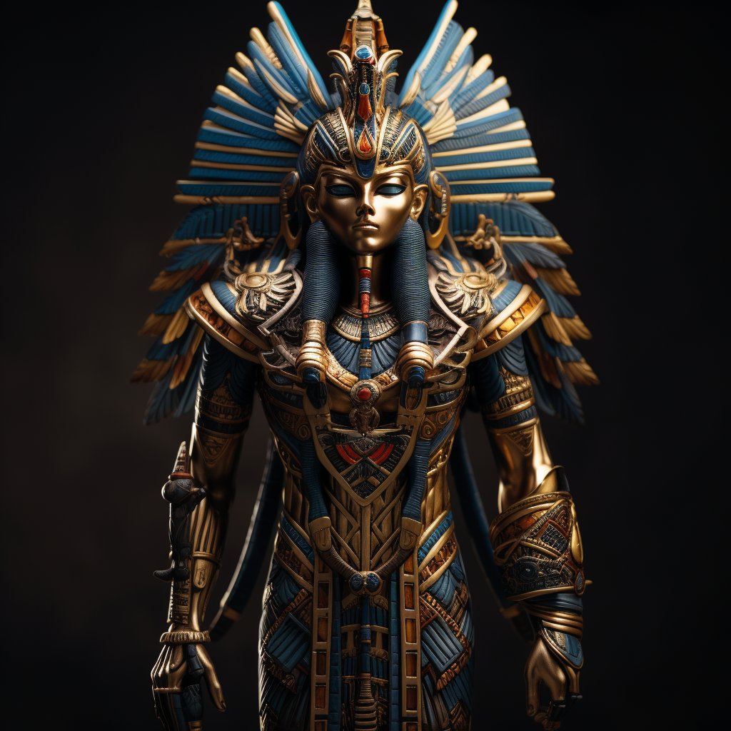 Egyptian God Set statue